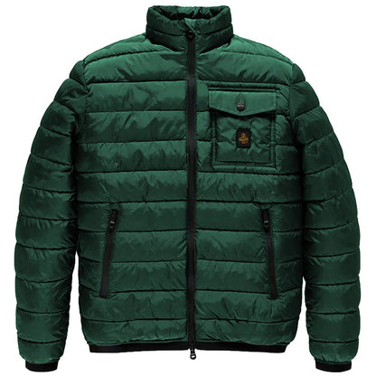 Green Nylon Men Jacket