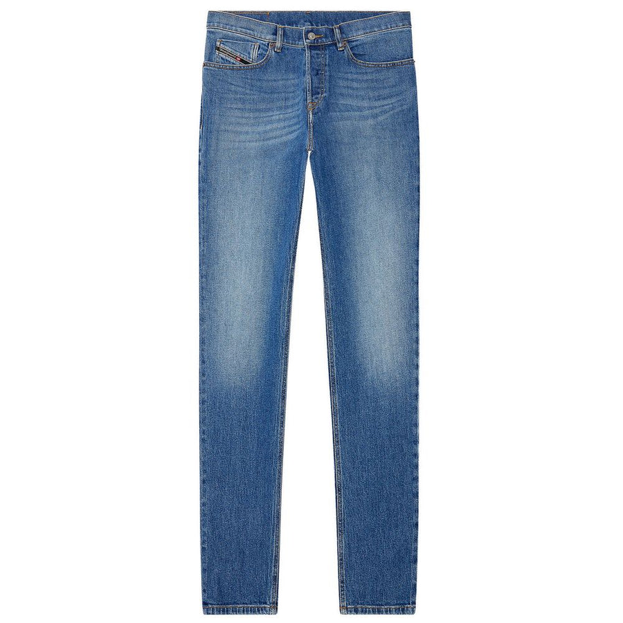 Blue Cotton Men Jeans