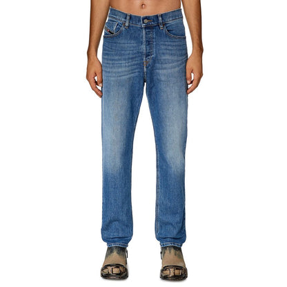 Blue Cotton Men Jeans
