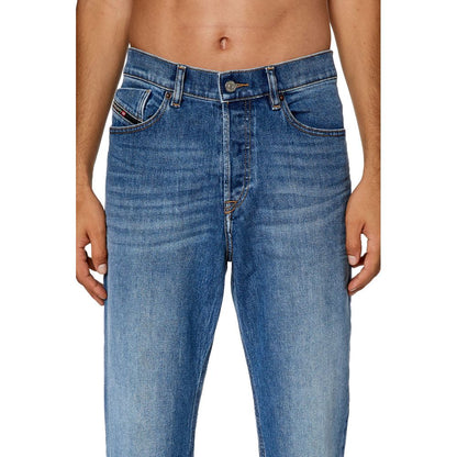 Blue Cotton Men Jeans