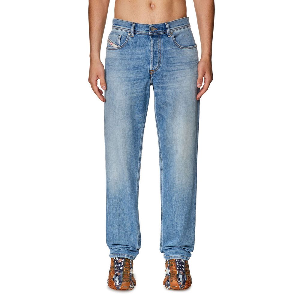 Blue Cotton Men Jeans