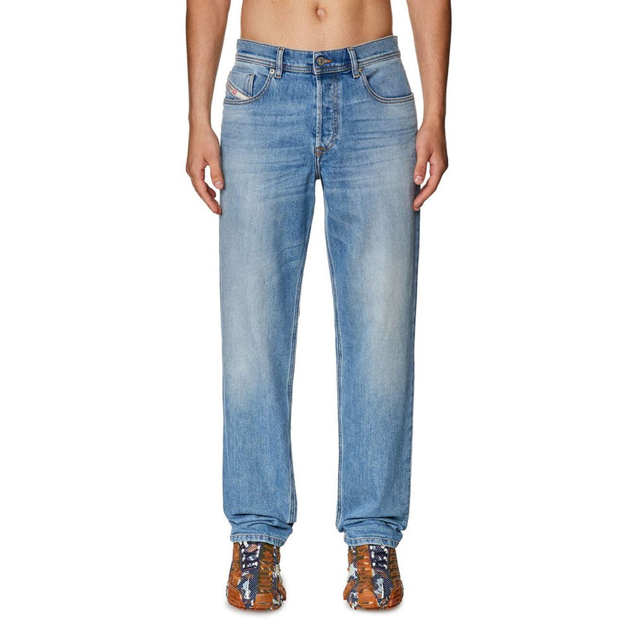 Blue Cotton Men Jeans