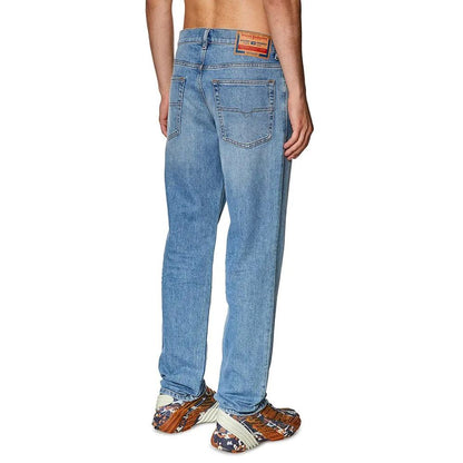 Blue Cotton Men Jeans