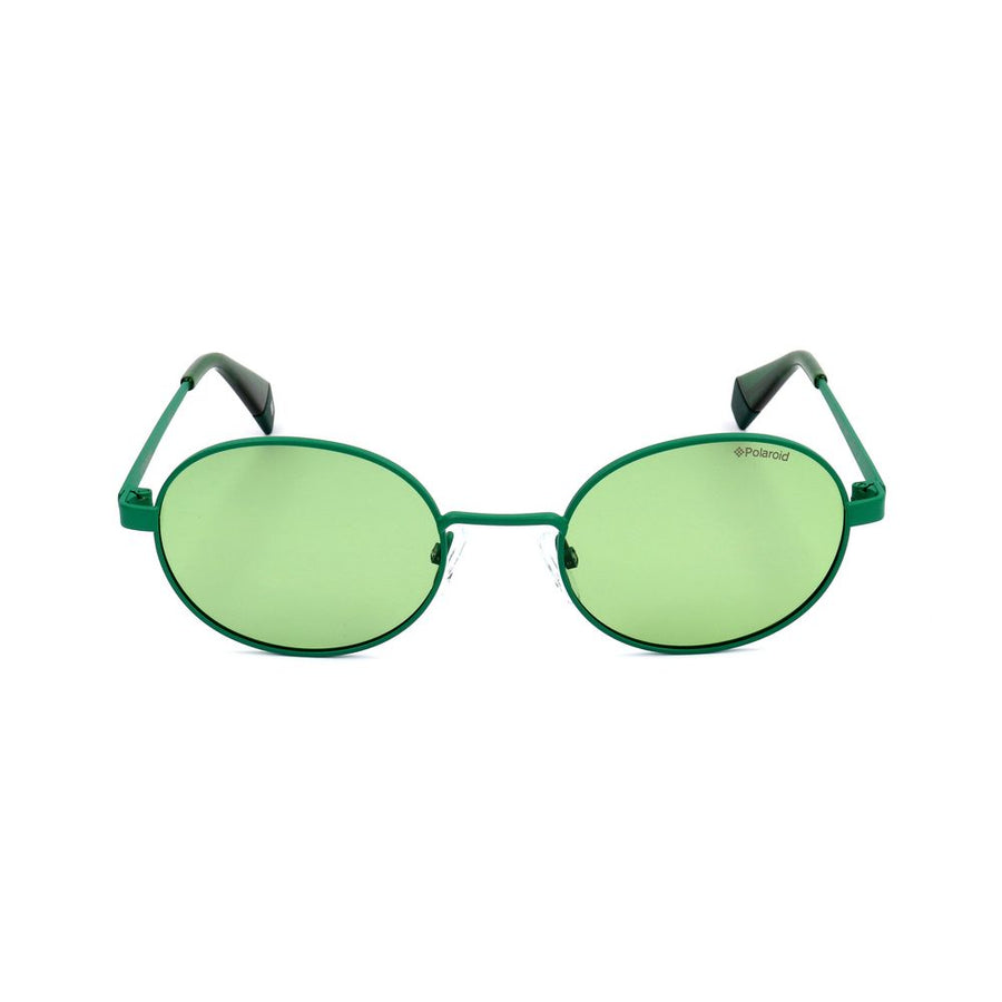 Green Metal Sunglasses
