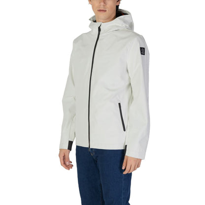 Cream Polyester Shell Jacket