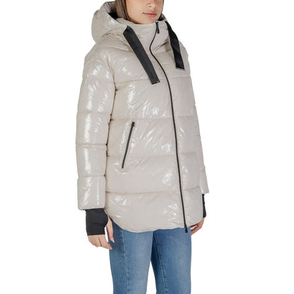 Beige Polyamide Parka