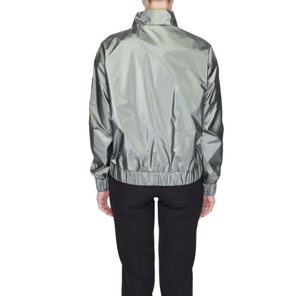 Green Polyester Shell Jacket