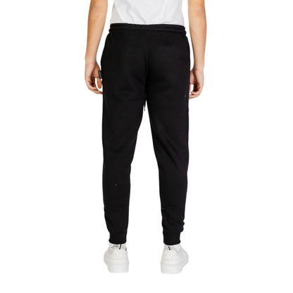 Black And White Cotton Joggers (Workout Pants)