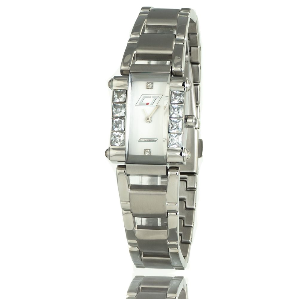 Silver Stainless Steel Bracelet Watch