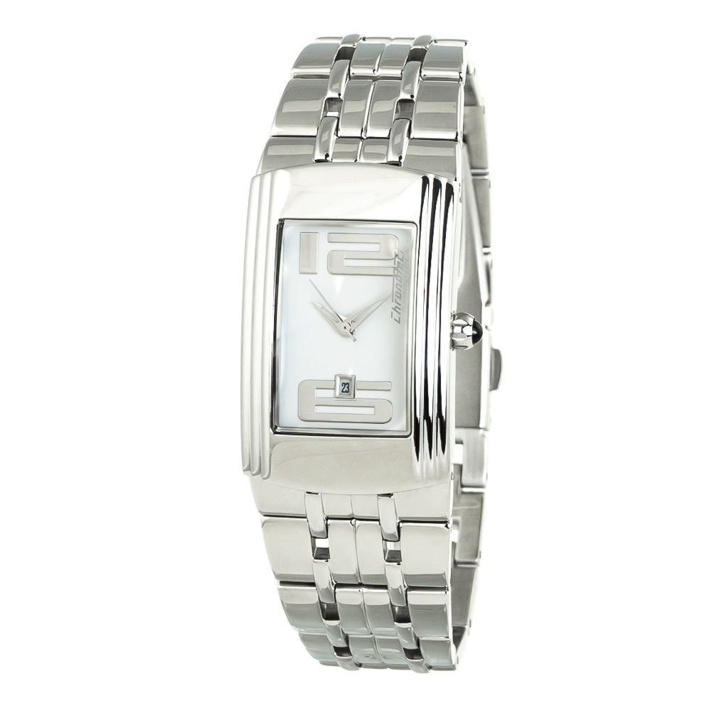 Silver Stainless Steel Dress Watch