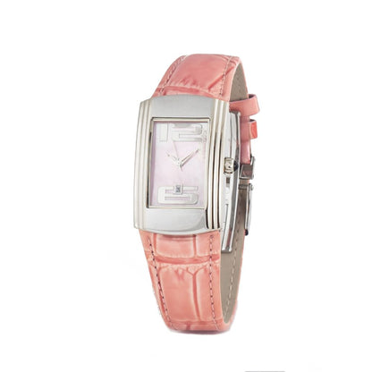 Multicolor Leather Dress Watch