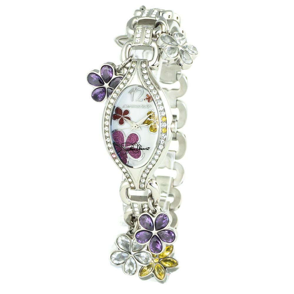 Silver Stainless Steel Bracelet Watch