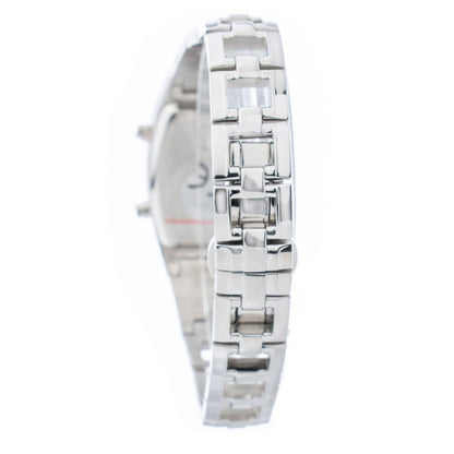Silver Stainless Steel Digital Watch
