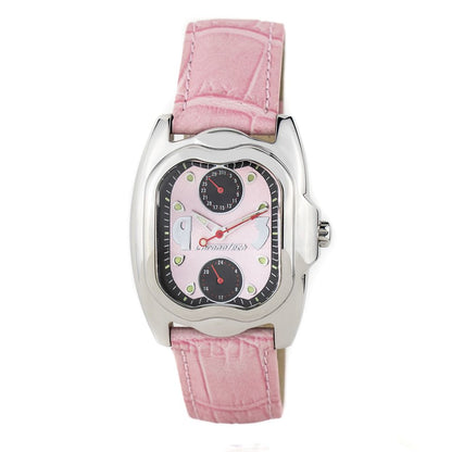 Multicolor Leather Dress Watch