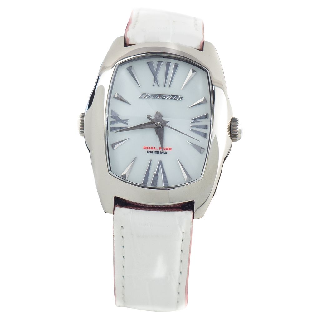 Multicolor Leather Dress Watch