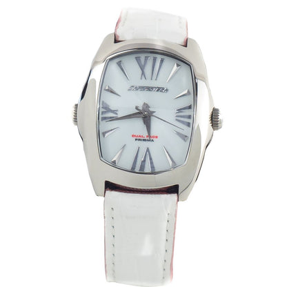 Multicolor Leather Dress Watch
