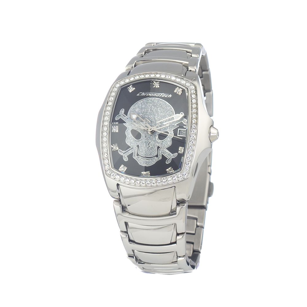 Silver Stainless Steel Dress Watch