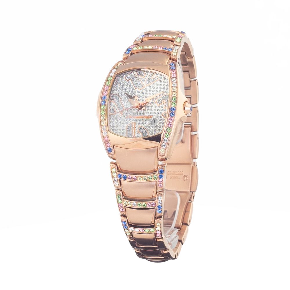 Multicolor Stainless Steel Dress Watch