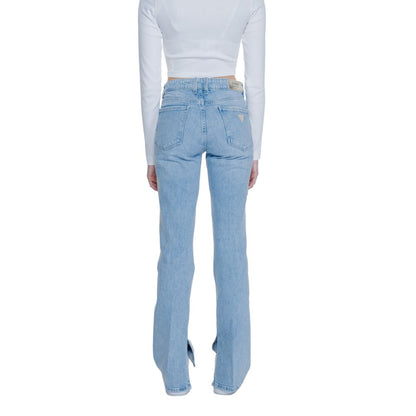 Light Blue Cotton Mom Jeans