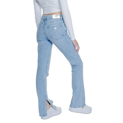 Light Blue Cotton Mom Jeans