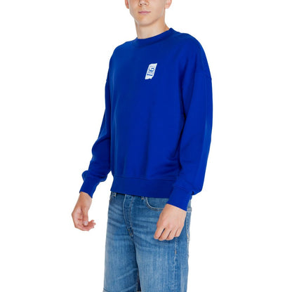 Blue Cotton Sweatshirt