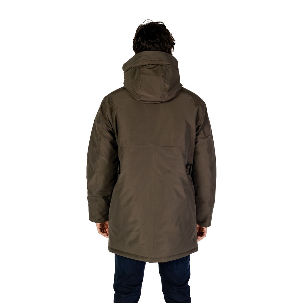 Green Polyamide Parka