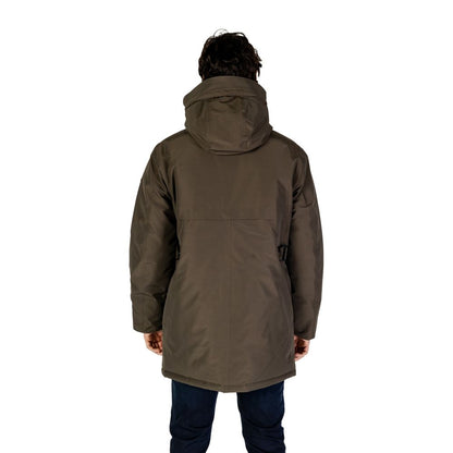 Green Polyamide Parka