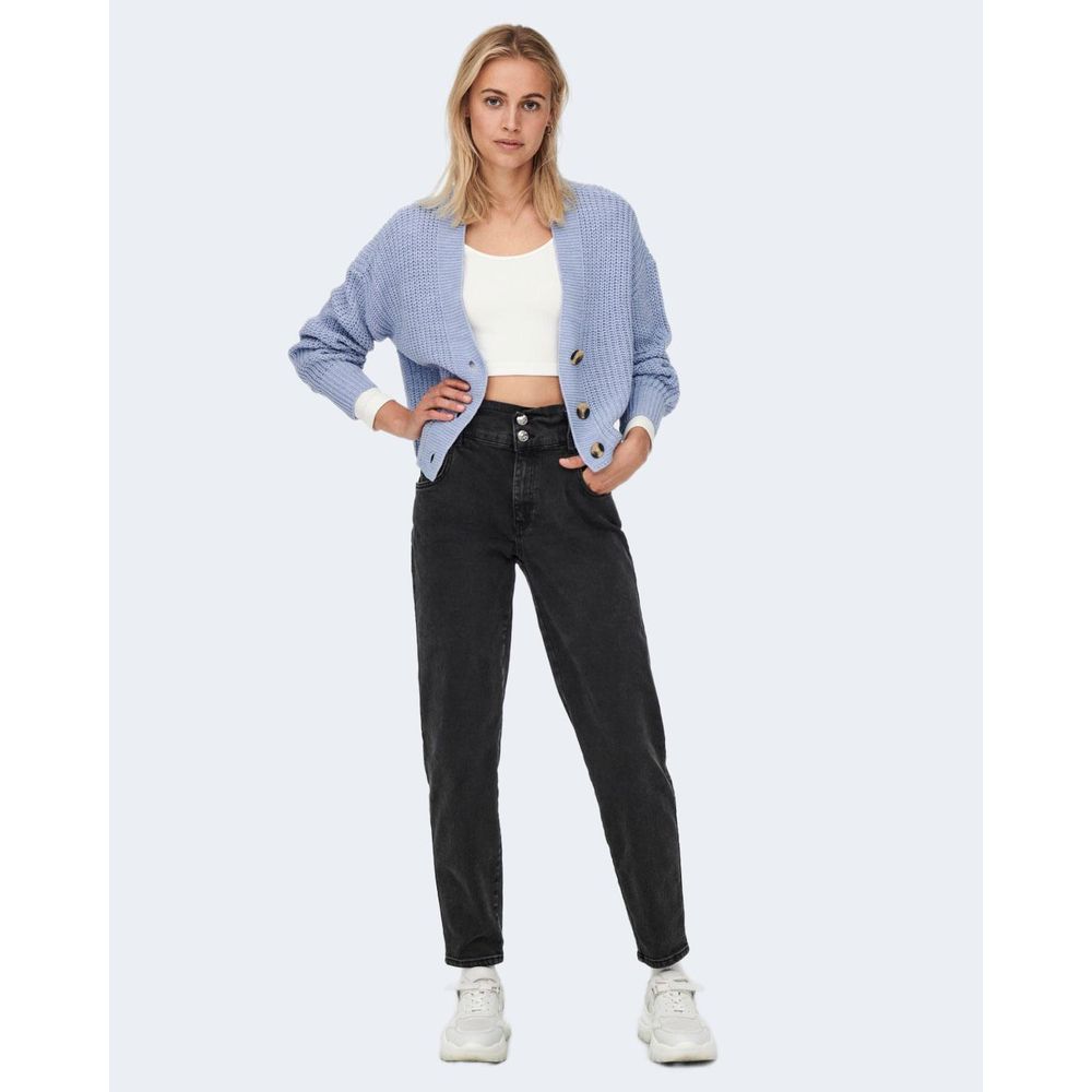 Blue Marabou Cardigan