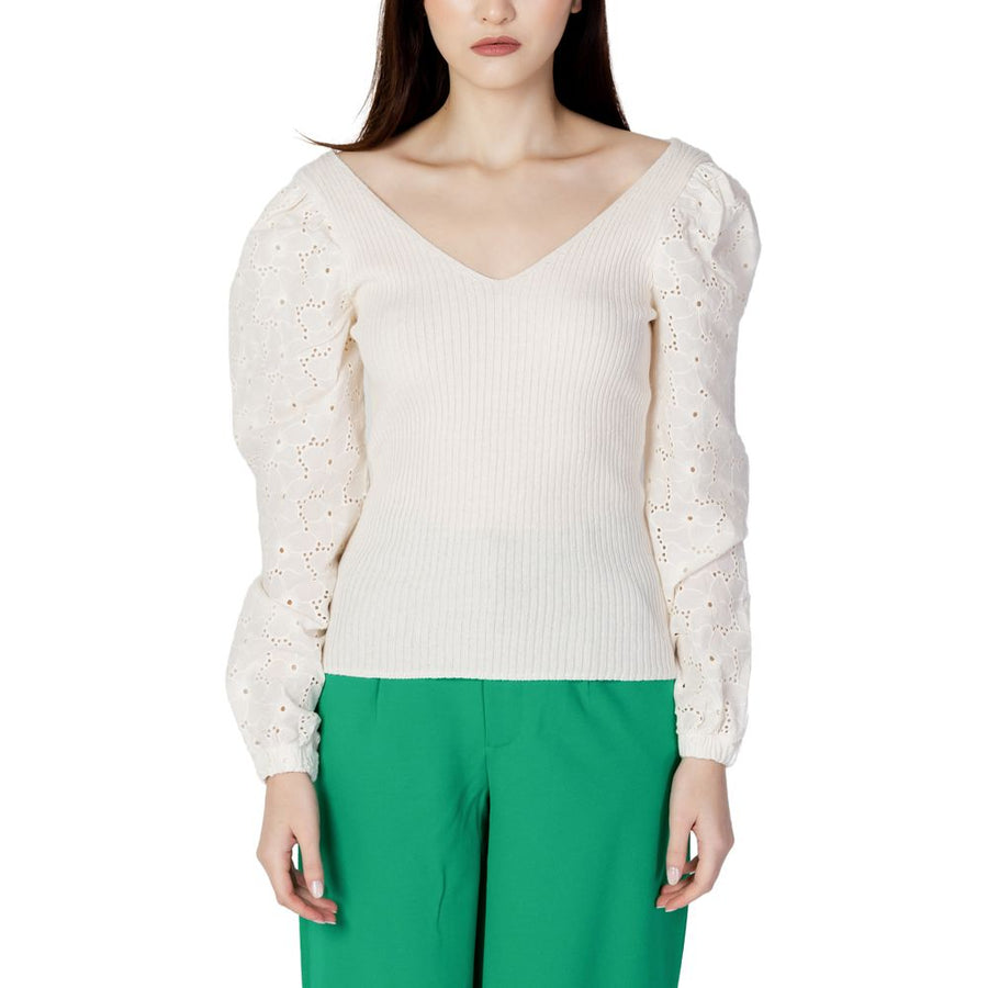 Beige Cotton Sweatshirt