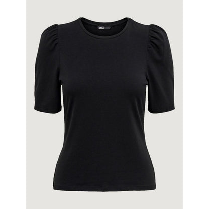 Black Cotton T-Shirt