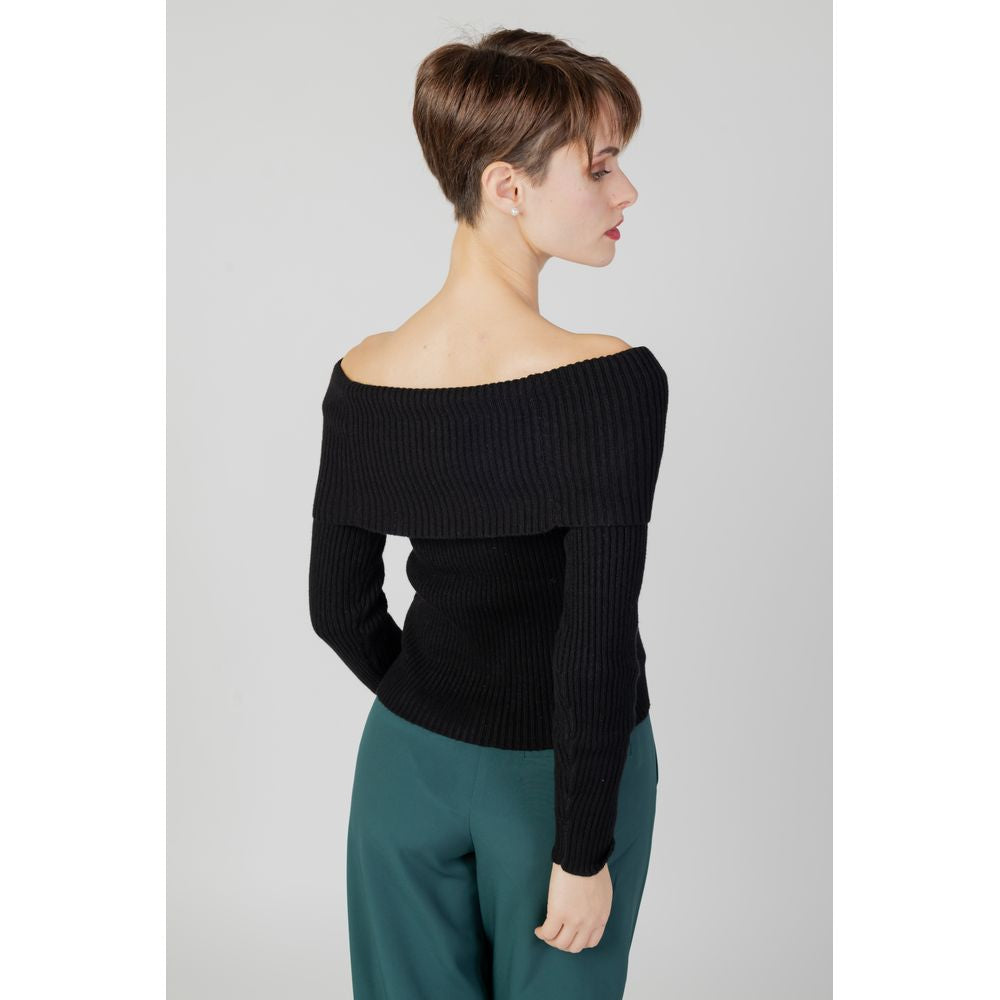 Black Viscose Sweatshirt