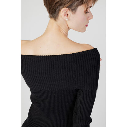 Black Viscose Sweatshirt