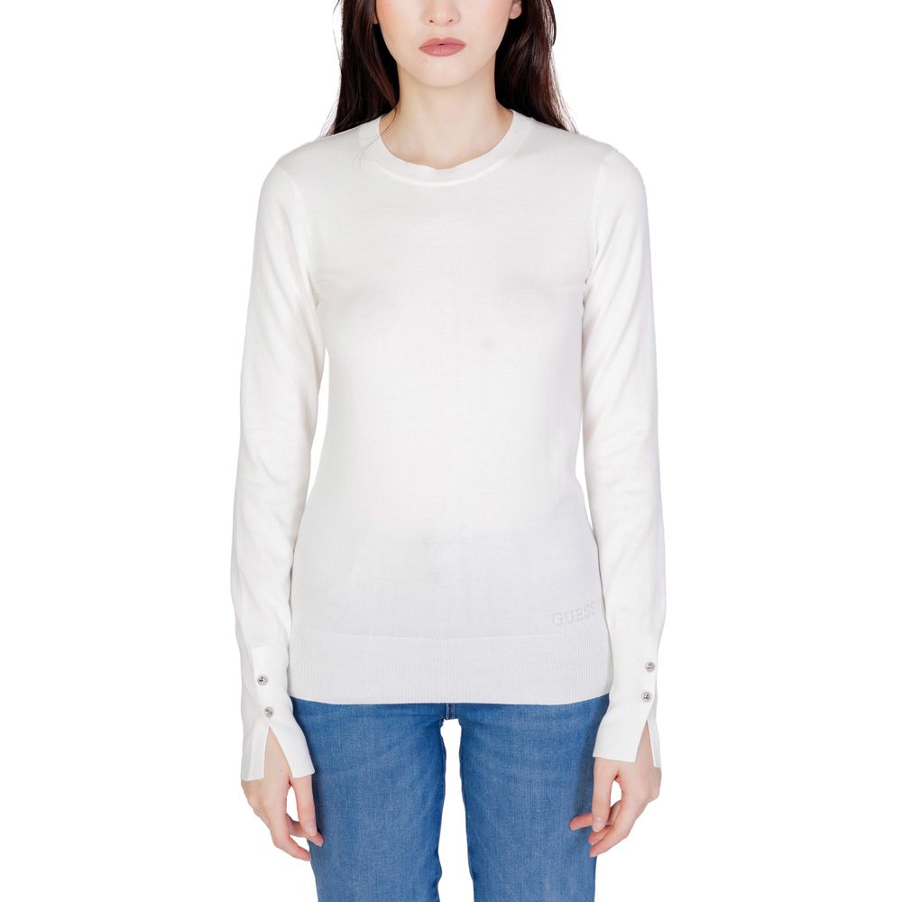 White Cotton Sweatshirt