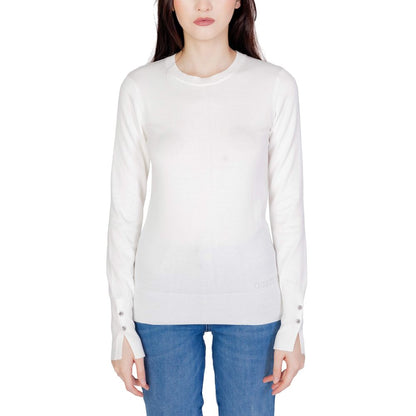White Cotton Sweatshirt