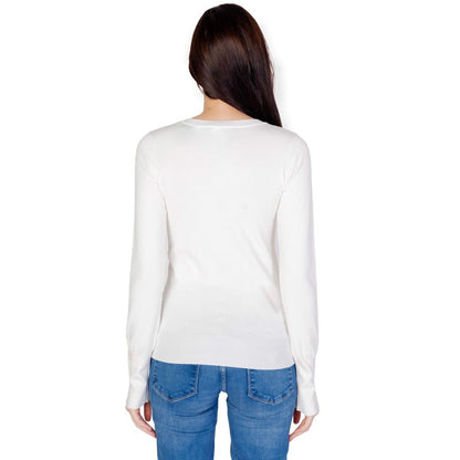 White Cotton Sweatshirt