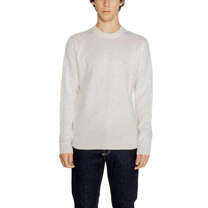 Cream Viscose Sweatshirt