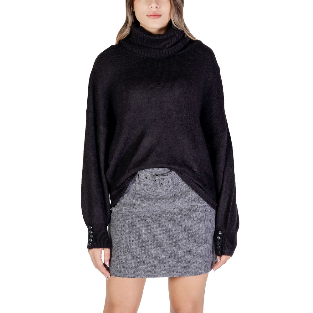 Black Marabou Sweater