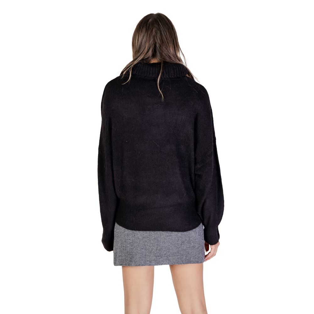 Black Marabou Sweater