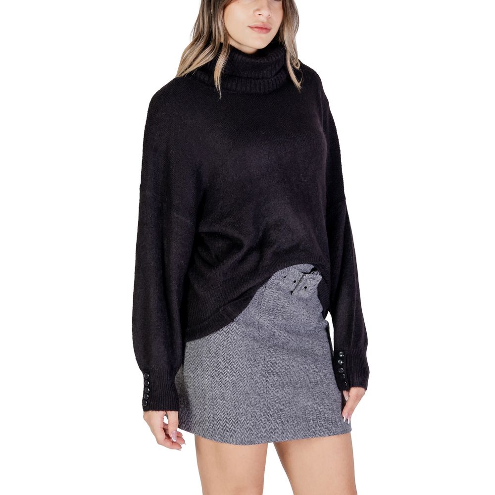 Black Marabou Sweater