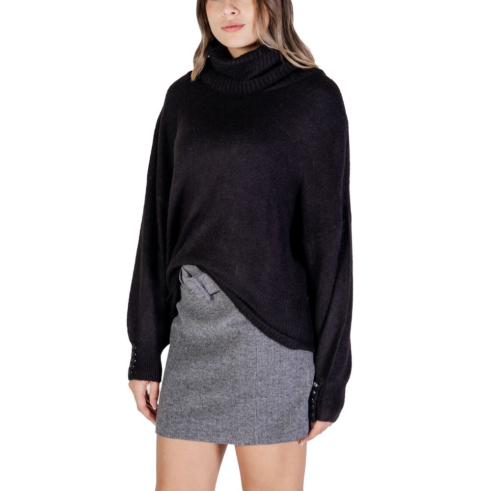 Black Marabou Sweater