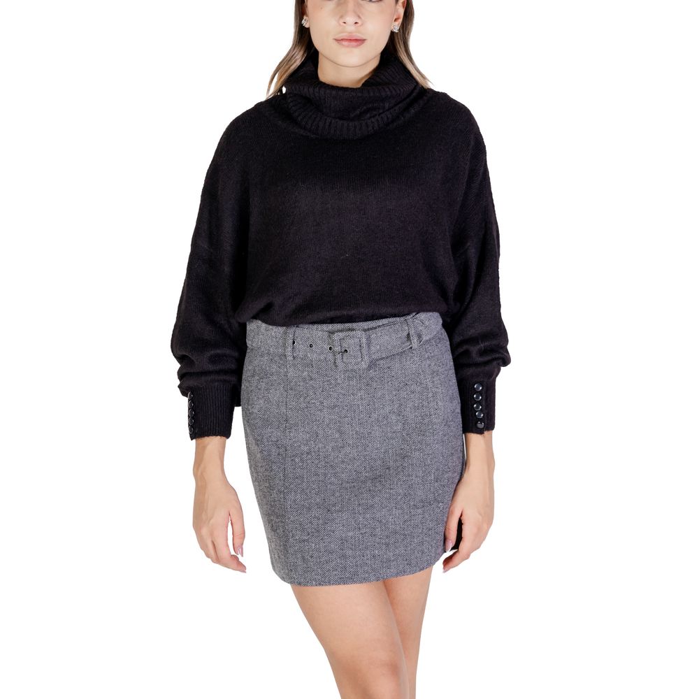 Black Marabou Sweater