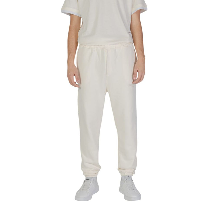 Cream Cotton Joggers (Workout Pants)