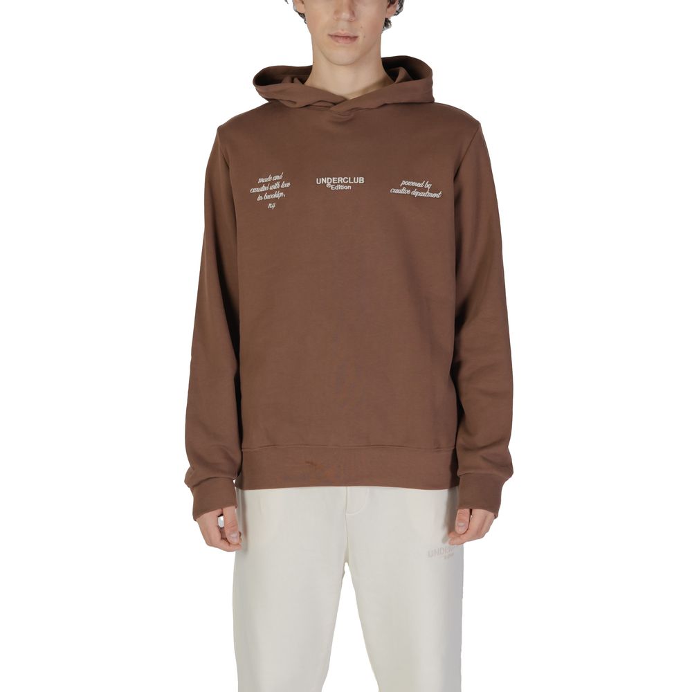 Brown Cotton Hoodie