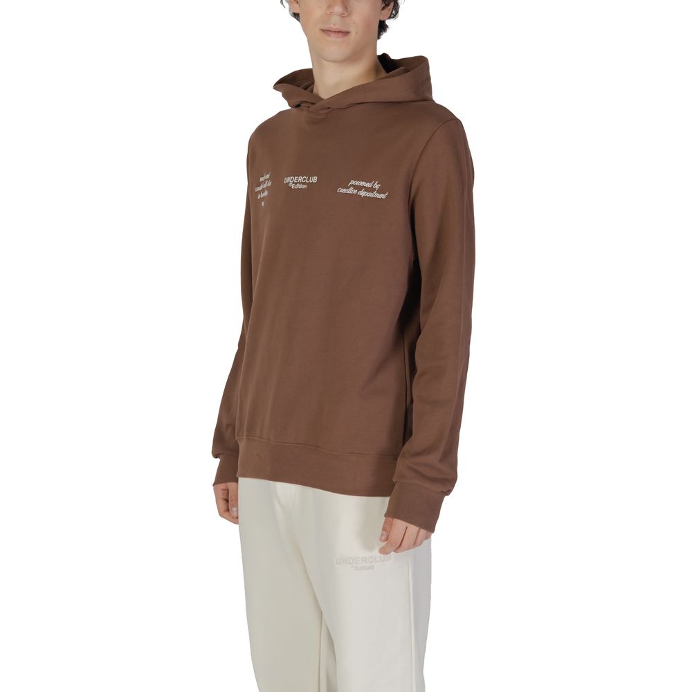 Brown Cotton Hoodie