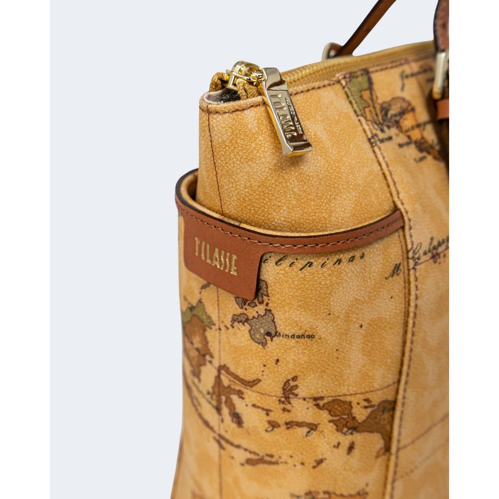 Beige Leather Handbag