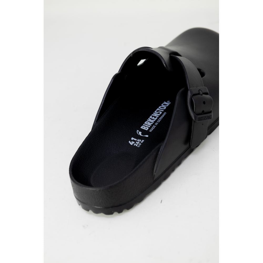 Black Plastic Slippers