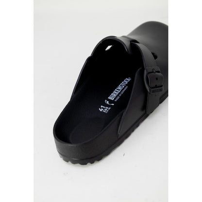 Black Plastic Slippers
