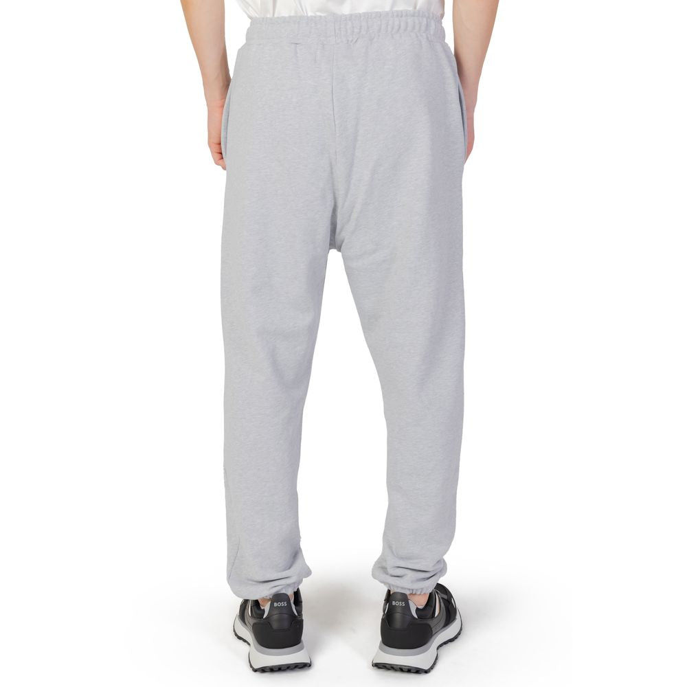 Gray Cotton Joggers (Workout Pants)