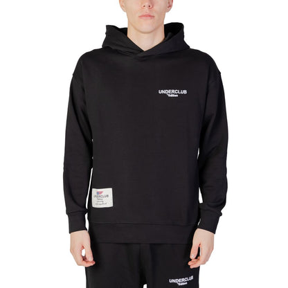 Black Cotton Hoodie