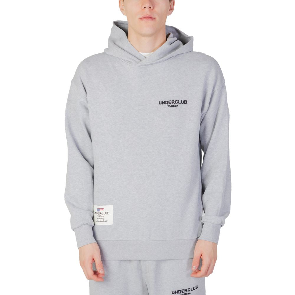 Gray Cotton Hoodie